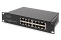 Digitus 16-portowy przełącznik gigabitowy, 10 cali, niezarządzalny - 2765010