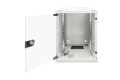 Szafa sieciowa wisząca 10" 9U rack 312x300, drzwi szyba, szary, niedzielona, złożona, 30kg - 2901132