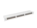LANBERG PATCH PANEL 24 PORT 1U 19" KAT.6A FTP SZARY PPSA-1024-S - 2901199