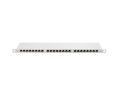 Patch panel Lanberg PPS6-0024-S (0.5U; kat. 6; 24xRJ-45) - 2901209