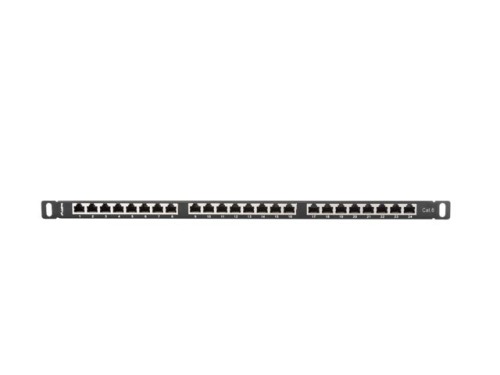Patch panel Lanberg  PPS6-0024-B (0.5U; kat. 6) - 2035506