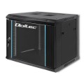 Szafa RACK 19" 9U 600 x 500 x 450 Czarna Wisząca - 2901259