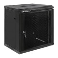 Qoltec Szafa RACK 19" | 12U | 600 x 635 x 450 | Perforowane drzwi | Wisząca - 2901260