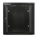 Qoltec Szafa RACK 19" | 12U | 600 x 635 x 450 | Perforowane drzwi | Wisząca - 1308341