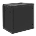 Qoltec Szafa RACK 19" | 12U | 600 x 635 x 450 | Perforowane drzwi | Wisząca - 1308340