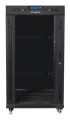 Lanberg FF01-6622-12BL stojak 22U Stojak wolnostojący Czarny - 2901276