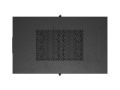 Szafa instalacyjna rack stojąca 19" 32U 600x1000 czarna drzwi perforowane LCD Lanberg (Flat Pack) - 2901334