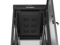 Szafa instalacyjna rack stojąca 19" 32U 600x1000 czarna drzwi perforowane LCD Lanberg (Flat Pack) - 2901335
