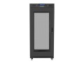 LANBERG SZAFA STOJĄCA RACK 19" 27U 600X600 DRZWI PERFOROWANE LCD CZARNA (FLAT PACK) FF01-6627-23BL - 1601815