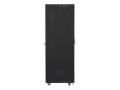 LANBERG SZAFA STOJĄCA RACK 19" 42U 600X800 DRZWI PERFOROWANE LCD CZARNA FF01-6842-23BL (FLAT PACK) - 2714167