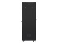 LANBERG SZAFA STOJĄCA RACK 19" 42U 600X800 DRZWI PERFOROWANE LCD CZARNA FF01-6842-23BL (FLAT PACK) - 1325146