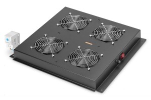 Wentylator dachowy do szafy serwerowej Digitus DN-19 FAN-4-B-N (do Unique & Varioflex-N i Dynamic Basic)