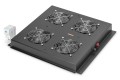 Wentylator dachowy do szafy serwerowej Digitus DN-19 FAN-4-B-N (do Unique & Varioflex-N i Dynamic Basic) - 2809631