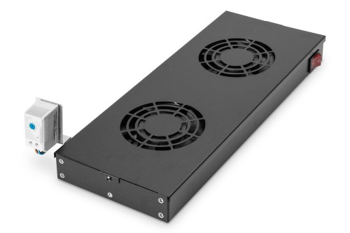 Zestaw wentylatorów do racka Digitus DN-19 FAN-2-HO-SW - 2809630
