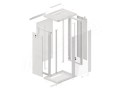 Lanberg WF01-6422-10S stojak 22U Szafa wisząca Szary - 1128957