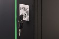 Szafa sieciowa wisząca DYNAmic 19" 16U rack 600x600, drzwi szyba, czarny, niedzielona, złożona, 60kg - 2901430