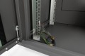 Szafa sieciowa wisząca DYNAmic 19" 16U rack 600x600, drzwi szyba, czarny, niedzielona, złożona, 60kg - 2765497