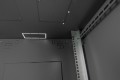Szafa sieciowa wisząca DYNAmic 19" 16U rack 600x600, drzwi szyba, czarny, niedzielona, złożona, 60kg - 2765498