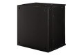 Szafa sieciowa wisząca 19" 12U, SOHO PRO 595 x 540 x 400 mm, drzwi szyba, czarny, niezłożona, 60kg - 2901431