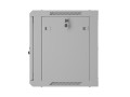 Szafa instalacyjna rack wisząca 19" 9U 600X450 szara drzwi perforowane Lanberg (flat pack) - 2901461