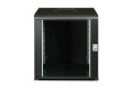 Digitus Szafa sieciowa wisząca Unique 19" 12U rack 600x600, drzwi szyba, czarny, niedzielona, złożona, 100kg - 2886720