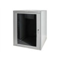 Digitus Szafa sieciowa wisząca DYNAmic 19" 16U rack 600x450, drzwi szyba, szary, niedzielona, złożona, 60kg - 2242874