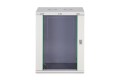 Digitus Szafa sieciowa wisząca DYNAmic 19" 16U rack 600x450, drzwi szyba, szary, niedzielona, złożona, 60kg - 2901506