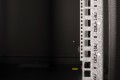 Szafa sieciowa wisząca Unique 19" 16U rack 600x600, drzwi szyba, czarny, niedzielona, złożona, 100kg - 2879686
