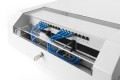 Szafa wisząca NWS 19" Slim Line 3HE rotierbar, 2HE fix, 145x500x475 mm, kolor szary (RAL 7035) - 2879643