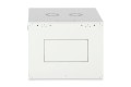Szafa sieciowa wisząca DYNAmic 19" 9U rack 600x600, drzwi szyba, szary, niedzielona, złożona, 60kg - 2839385