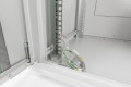 Szafa sieciowa wisząca DYNAmic 19" 9U rack 600x600, drzwi szyba, szary, niedzielona, złożona, 60kg - 2734991