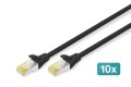 Zestaw sieciowy 10": szafa wisząca 12U, półka, listwa zasilająca, 8-port switch, panel kat.6, czarny - 2901586
