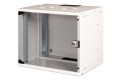 Szafa sieciowa wisząca 19" 9U, SOHO PRO 460 x 540 x 400 mm, drzwi szyba, szary, niezłożona, 60kg - 2625090