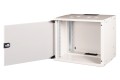 Szafa sieciowa wisząca 19" 9U, SOHO PRO 460 x 540 x 400 mm, drzwi szyba, szary, niezłożona, 60kg - 2625084