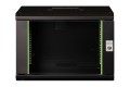 Digitus Szafa sieciowa wisząca Unique 19" 7U rack 600x450, drzwi szyba, czarny, niedzielona, złożona, 100kg - 2791519