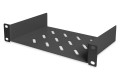Zestaw sieciowy 10 cali: szafa wisząca 9U, półka, listwa zasilająca, 8-port switch, panel kat.6, czarny - 2820319