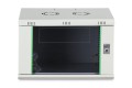 NWS Wandschrank 19" 7HE Digitus 416,15x600x450 mm, Farbe Grau (RAL 7035) - 2827136