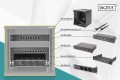 Zestaw sieciowy 10": szafa wisząca 6U, półka, listwa zasilająca, 8-port switch, panel kat.6, czarny - 2809736