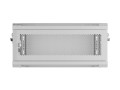 SZAFA INSTALACYJNA RACK WISZĄCA 19" 4U 600X450 SZARA DRZWI PERFOROWANE LANBERG (FLAT PACK) - 2901679
