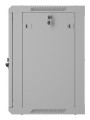Szafa instalacyjna RACK wisząca 19" 12U 600X450 szara drzwi perforowane Lanberg (flat pack) - 2901722