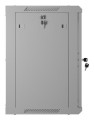 Szafa instalacyjna RACK wisząca 19" 12U 600X450 szara drzwi perforowane Lanberg (flat pack) - 2901720