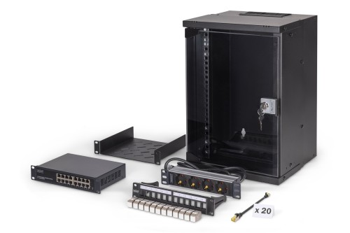 Pakiet sieciowy 10", szafa 9U i sprzęt, wersja bl SOHO Pro, bez montażu - 2809792