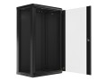 Szafa rack Lanberg WF01-6422-10B (22U; 1082mm / 600mm / 450 mm; wisząca; Otwierane; 19''; kolor czarny) - 2901746