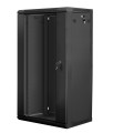Szafa rack Lanberg WF01-6422-10B (22U; 1082mm / 600mm / 450 mm; wisząca; Otwierane; 19''; kolor czarny) - 1195395