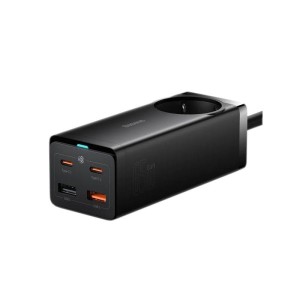 Baseus PSZM000901 adapter zasilający/ inwentor Wewnętrzna 65 W Czarny