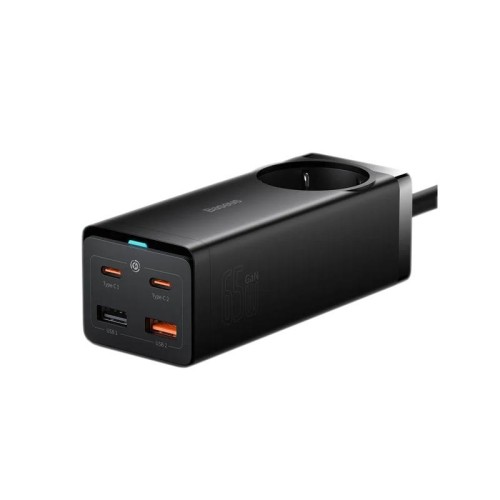 Baseus PSZM000901 adapter zasilający/ inwentor Wewnętrzna 65 W Czarny - 2265874