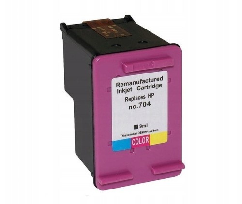 SUPERBULK B-H704C tusz trójkolorowy do drukarki HP (zamiennik HP 704 CN693AE) Standard - 2735832