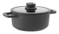 BergHOFF 3950593 garnel do zupy 4,4 l Czarny Aluminium, Szkło, Silikon - 2905777