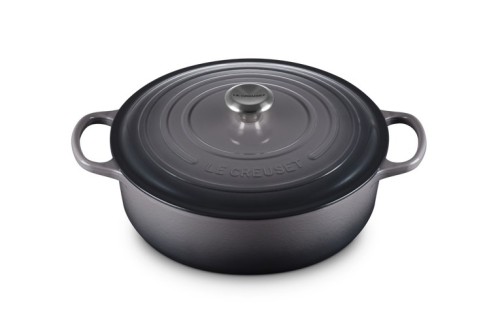 Roaster Le Creuset Signature Gourmet okrągły 30cm wiśniowy czerwony - 2905839