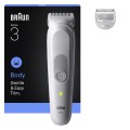 Braun Series 3 80789711 maszynka do włosów Jasny Szary - 2905887